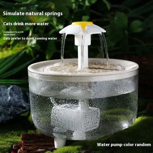 Cat Water Fountain with Constant Heat
