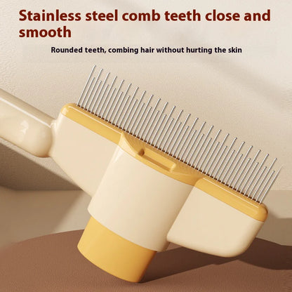 Easy-Clean Pet Comb