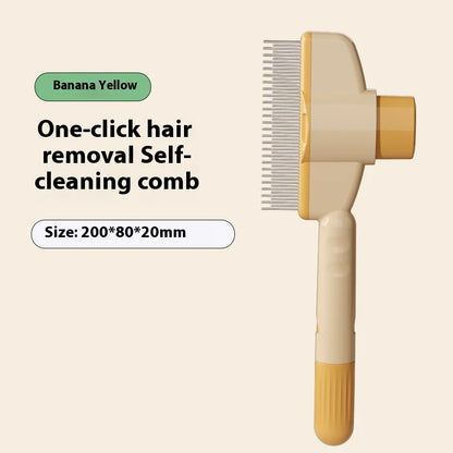 Easy-Clean Pet Comb